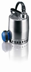 Dompelpomp inox, Hmax=5.5m, Qmax=8.5m3/h, met vlotter, 1x220 - 240V, stroomkabel=300m, Grundfos Unilift KP 150 A 1
